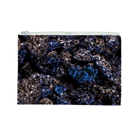 Rocky Lake Reflection  Cosmetic Bag (Large) from ArtsNow.com Front