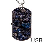 Rocky Lake Reflection  Dog Tag USB Flash (One Side)