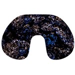 Rocky Lake Reflection  Travel Neck Pillow