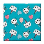 Birtay Cats Bunnies, Koteto Tile Coaster