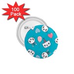 Birtay Cats Bunnies, Koteto 1.75  Buttons (100 pack) 