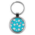 Birtay Cats Bunnies, Koteto Key Chain (Round)