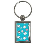 Birtay Cats Bunnies, Koteto Key Chain (Rectangle)