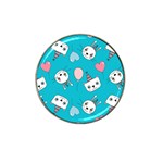 Birtay Cats Bunnies, Koteto Hat Clip Ball Marker