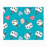 Birtay Cats Bunnies, Koteto Small Glasses Cloth