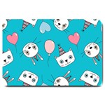 Birtay Cats Bunnies, Koteto Large Doormat