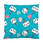 Birtay Cats Bunnies, Koteto Standard Cushion Case (One Side)