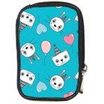 Birtay Cats Bunnies, Koteto Compact Camera Leather Case