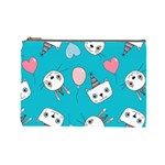 Birtay Cats Bunnies, Koteto Cosmetic Bag (Large)