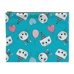 Birtay Cats Bunnies, Koteto Cosmetic Bag (XL)