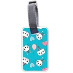 Birtay Cats Bunnies, Koteto Luggage Tag (one side)