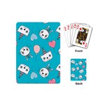 Birtay Cats Bunnies, Koteto Playing Cards Single Design (Mini)