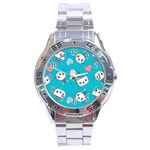 Birtay Cats Bunnies, Koteto Stainless Steel Analogue Watch