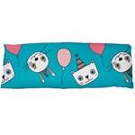 Birtay Cats Bunnies, Koteto One Side Body Pillow Cases