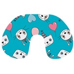 Birtay Cats Bunnies, Koteto Travel Neck Pillow