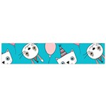 Birtay Cats Bunnies, Koteto Small Premium Plush Fleece Scarf