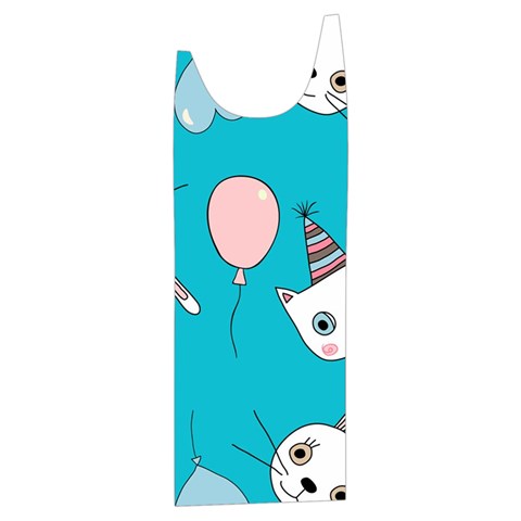 Birtay Cats Bunnies, Koteto Kids  Stylish Hooded Puffer Vest from ArtsNow.com Front Right Side