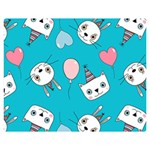 Birtay Cats Bunnies, Koteto Premium Plush Fleece Blanket (Medium)