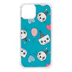 Birtay Cats Bunnies, Koteto iPhone 14 TPU UV Print Case