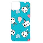 Birtay Cats Bunnies, Koteto iPhone 15 TPU UV Print Case