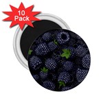 Blackberry Fruit, Fruit 2.25  Magnets (10 pack) 