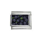 Blackberry Fruit, Fruit Italian Charm (9mm)