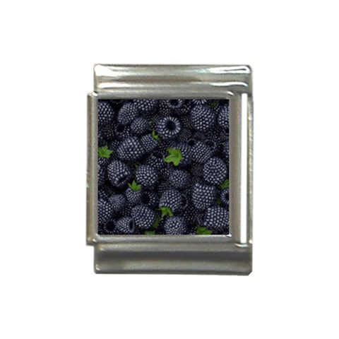 Blackberry Fruit, Fruit Italian Charm (13mm) from ArtsNow.com Front