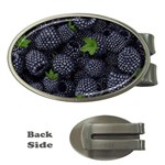 Blackberry Fruit, Fruit Money Clips (Oval) 