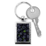 Blackberry Fruit, Fruit Key Chain (Rectangle)