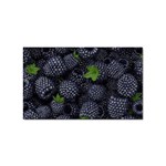 Blackberry Fruit, Fruit Sticker (Rectangular)