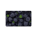 Blackberry Fruit, Fruit Magnet (Name Card)