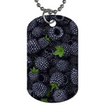 Blackberry Fruit, Fruit Dog Tag (One Side)