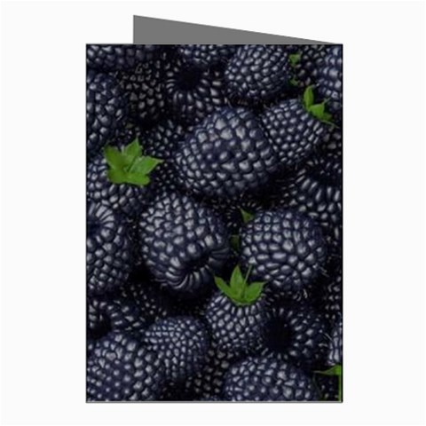 Blackberry Fruit, Fruit Greeting Cards (Pkg of 8) from ArtsNow.com Right