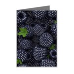 Blackberry Fruit, Fruit Mini Greeting Card