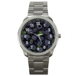 Blackberry Fruit, Fruit Sport Metal Watch