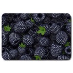 Blackberry Fruit, Fruit Large Doormat