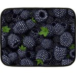 Blackberry Fruit, Fruit Fleece Blanket (Mini)