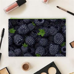 Blackberry Fruit, Fruit Cosmetic Bag (Large) from ArtsNow.com Front