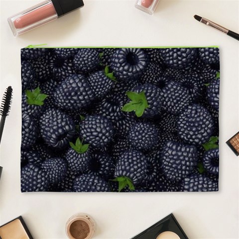 Blackberry Fruit, Fruit Cosmetic Bag (XL) from ArtsNow.com Front