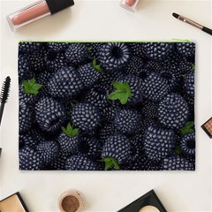 Blackberry Fruit, Fruit Cosmetic Bag (XL) from ArtsNow.com Back