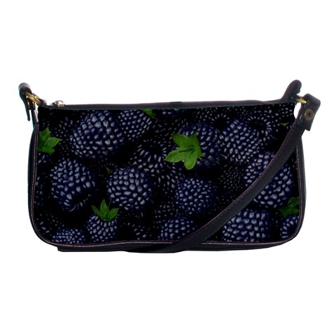 Blackberry Fruit, Fruit Shoulder Clutch Bag from ArtsNow.com Front