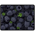 Blackberry Fruit, Fruit Fleece Blanket (Large)