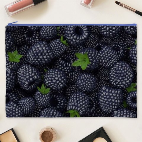 Blackberry Fruit, Fruit Cosmetic Bag (XXXL) from ArtsNow.com Front