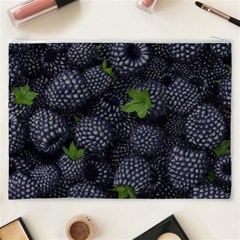 Blackberry Fruit, Fruit Cosmetic Bag (XXXL) from ArtsNow.com Back