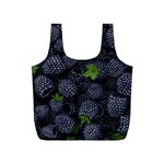 Blackberry Fruit, Fruit Full Print Recycle Bag (S)