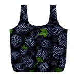 Blackberry Fruit, Fruit Full Print Recycle Bag (L)