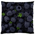 Blackberry Fruit, Fruit Standard Premium Plush Fleece Cushion Case (One Side)