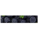 Blackberry Fruit, Fruit Small Premium Plush Fleece Scarf