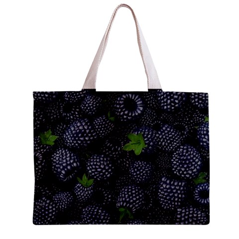 Blackberry Fruit, Fruit Zipper Mini Tote Bag from ArtsNow.com Front