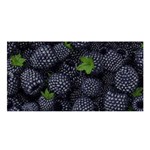 Blackberry Fruit, Fruit Satin Shawl 45  x 80 